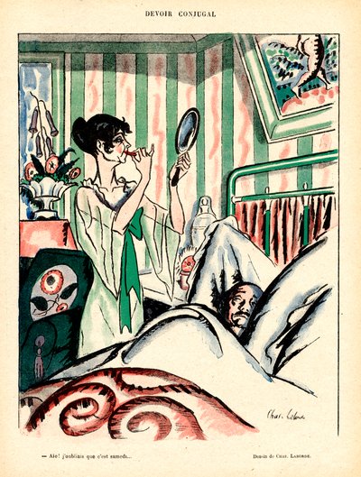 Le Rire Rouge, satirico a colori da Charles Laborde