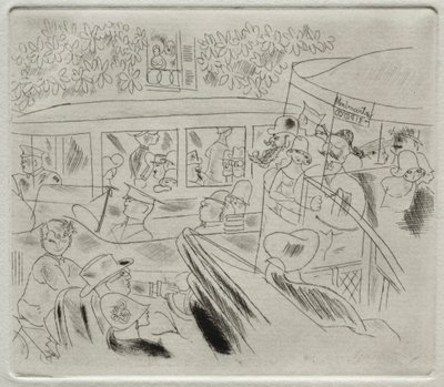 Traffico, Montmartre da Charles Laborde