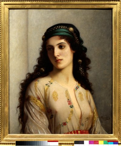 Ebreo di Tangeri in Marocco. Dipinto di Charles Landelle (1812-1908) da Charles Landelle