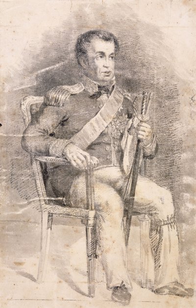 Ritratto di Dom Joao VI, c. 1825-6 da Charles Landseer