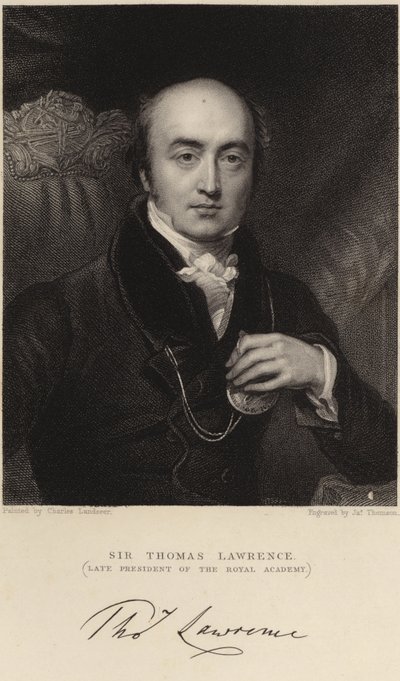 Sir Thomas Lawrence da Charles Landseer