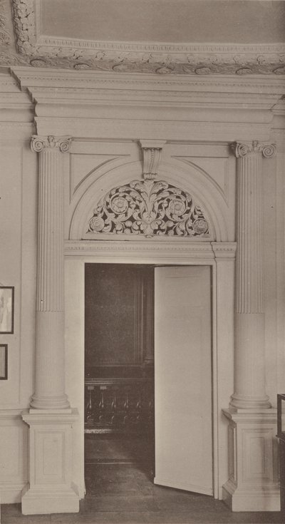 Una Porta in Ashburnham House, Westminster da Charles Latham