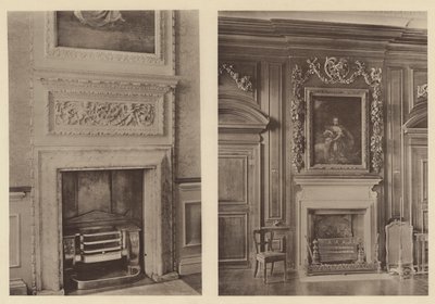 Belton House, Grantham, due camini da Charles Latham