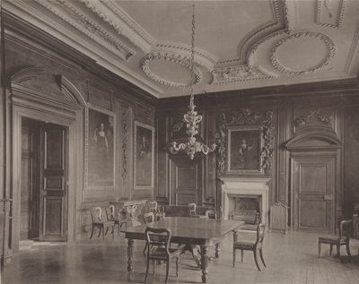 Belton House, Grantham, la sala da pranzo da Charles Latham