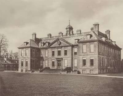 Belton House, Grantham, la facciata d