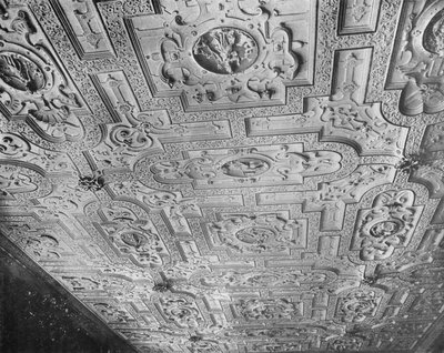 Boston House: Il soffitto del salotto, anno 1623 da Charles Latham