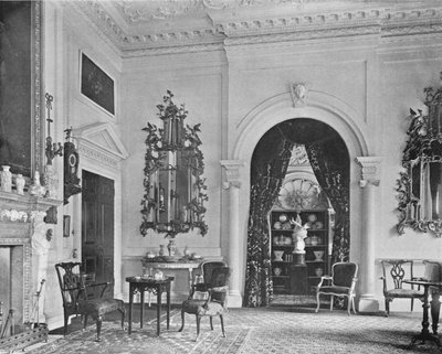 Specchi Chippendale - Salotto bianco da Charles Latham
