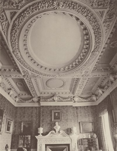 Coleshill, Berkshire, Interno del Salone da Charles Latham