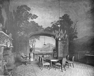 Drakelow Hall: La Sala da Pranzo Dipinta da Charles Latham