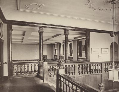 Castello di Farnham, Kent, il Pianerottolo della Scala da Charles Latham