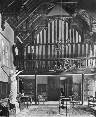Giffords Hall: La Sala dei Banchetti di Re Giovanni da Charles Latham