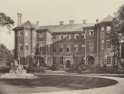 Ham House, Petersham, la Facciata d