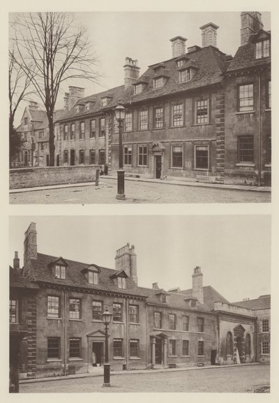 Case vicino alla chiesa di San Giorgio, Stamford da Charles Latham