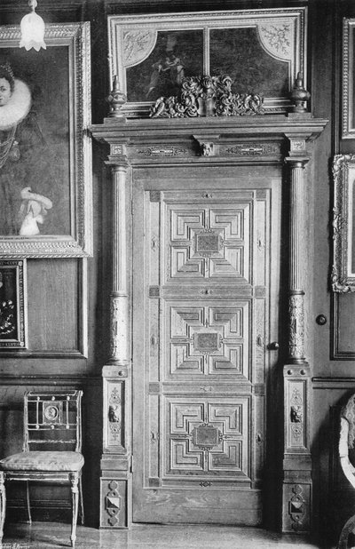 Nella sala di disegno in quercia da Charles Latham