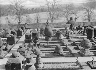 Levens Hall: Il Giardino di Topiaria da Charles Latham