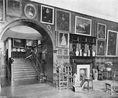 Norton Conyers: La sala e la scala da Charles Latham
