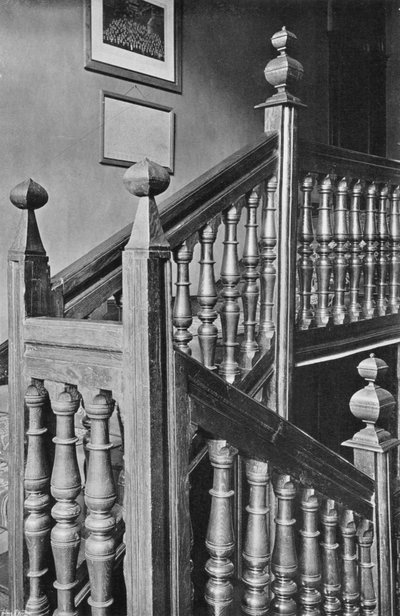 Scala di Quercia a Goldsborough Hall, Yorks da Charles Latham