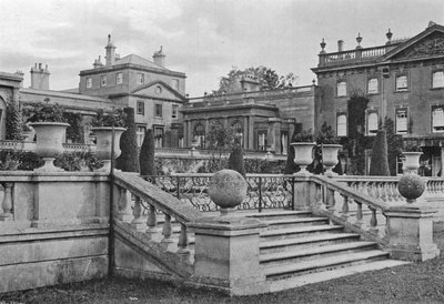 Lato parco dei giardini italiani da Charles Latham