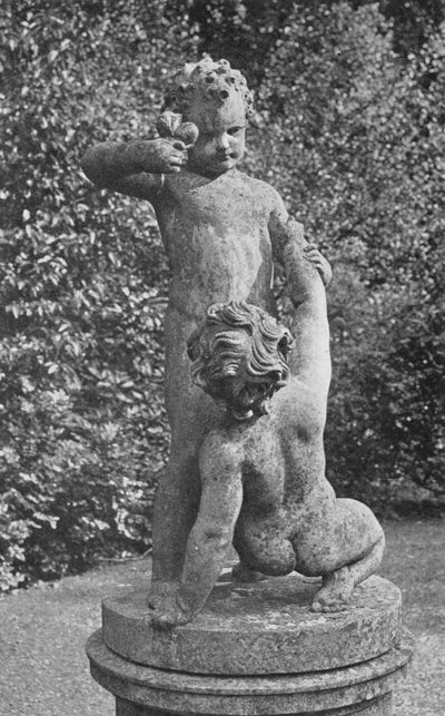 Lavori in pietra a Ribston Hall da Charles Latham