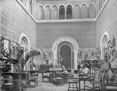 La sala del castello da Charles Latham