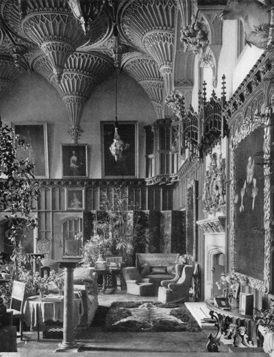 La sala gotica da Charles Latham