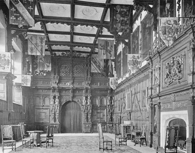 La Sala e il suo Schermo di Quercia da Charles Latham