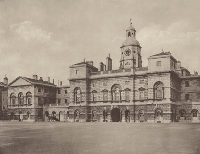 La Guardia a Cavallo, Whitehall, la Facciata Ovest da Charles Latham