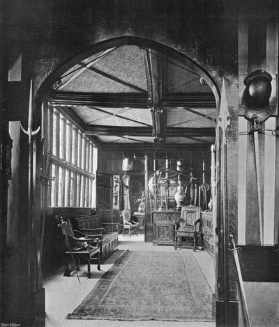 La sala interna da Charles Latham