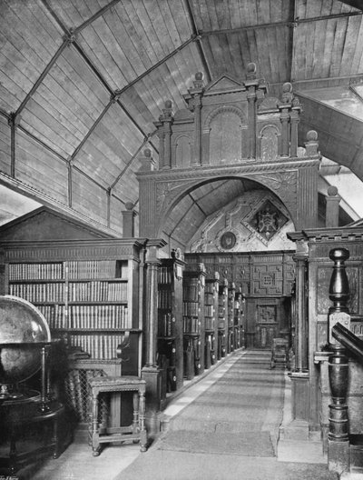 La Biblioteca del Merton College, Oxford da Charles Latham