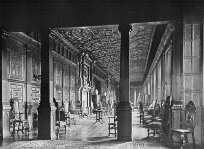 La Galleria Lunga, vista verso Est da Charles Latham