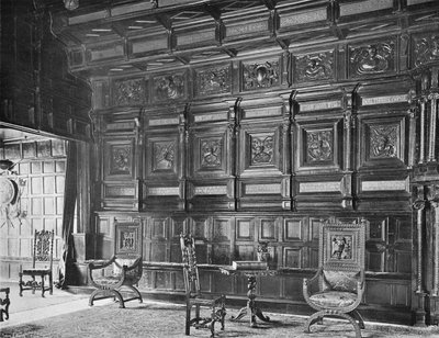 Il Vecchio Pannello nella Grande Sala da Charles Latham
