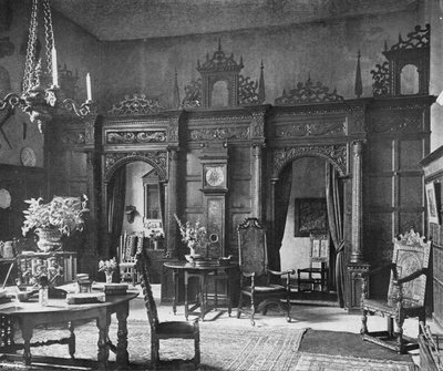 Lo schermo nella sala da Charles Latham