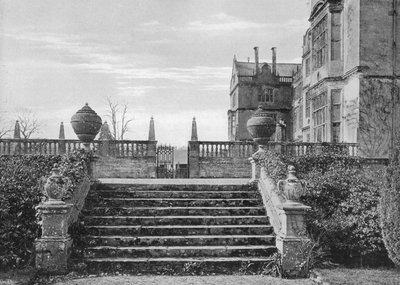 La Scala della Terrazza dal Giardino Privato Interrato da Charles Latham