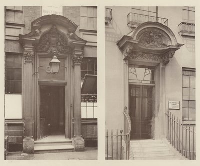 Due Portali di Londra, Mark Lane, East Central, Grosvenor Road, South West da Charles Latham