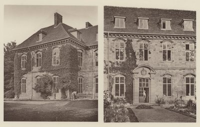 Wolvesey House, Winchester, Parti delle Facciate Nord e Sud da Charles Latham
