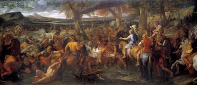 Alessandro e Poro da Charles Le Brun