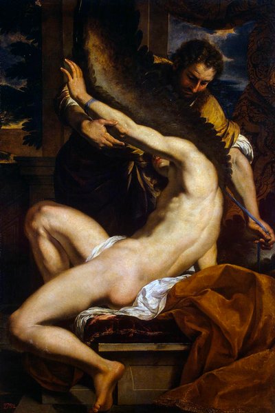 Dedalo e Icaro da Charles Le Brun