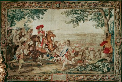 Ingresso di Luigi XIV a Dunkerque ... da Charles Le Brun