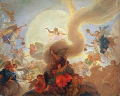 Hosanna (progetto per il soffitto della Cappella di Versailles) da Charles Le Brun