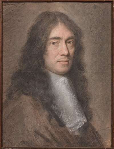 Ritratto di Charles Perrault da Charles Le Brun