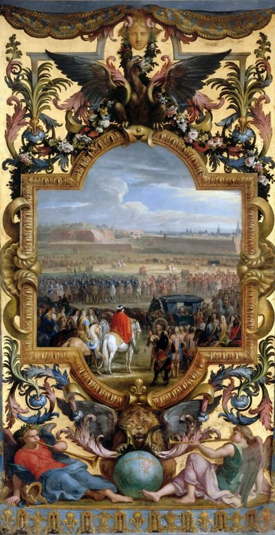 La conquista di Cambrai il 18 aprile 1677 da Charles Le Brun