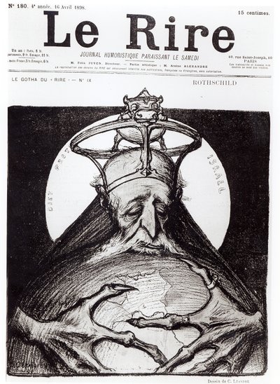 Caricatura della famiglia Rothschild da 