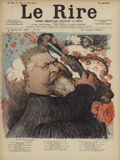 Charles Dupuy, Illustrazione per Le Rire da Charles Leandre