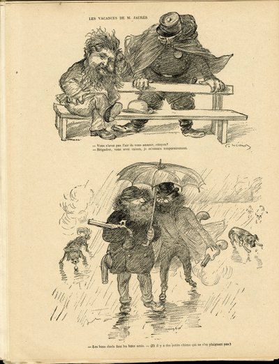 Illustrazione in Le Rire da Charles Leandre