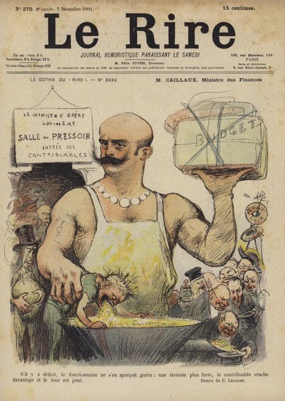Illustrazione per Le Rire da Charles Leandre