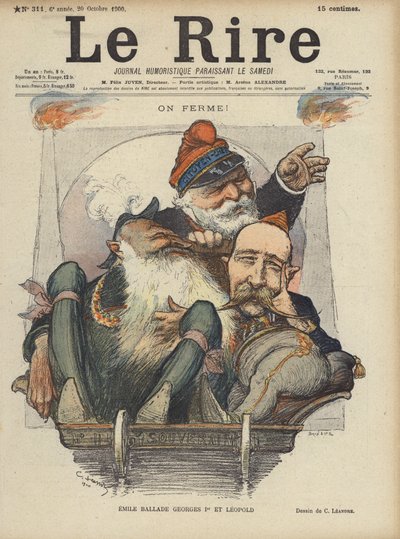 Illustrazione per Le Rire da Charles Leandre