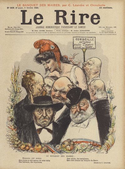 Illustrazione per Le Rire da Charles Leandre