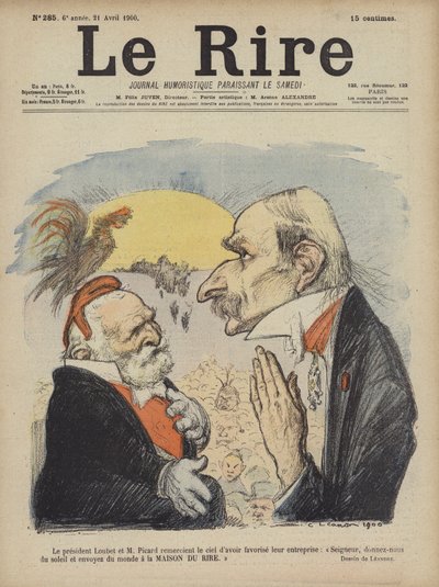 Illustrazione per Le Rire da Charles Leandre