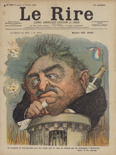 Illustrazione per Le Rire da Charles Leandre
