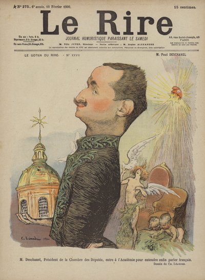 Illustrazione per Le Rire da Charles Leandre